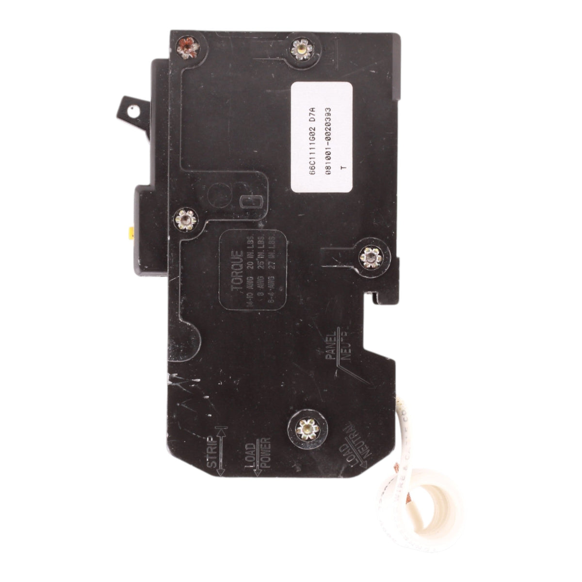 Eaton BR BR120AF 20A 1P 120V AFCI Plug-On Neutral Circuit Breaker - Image 5