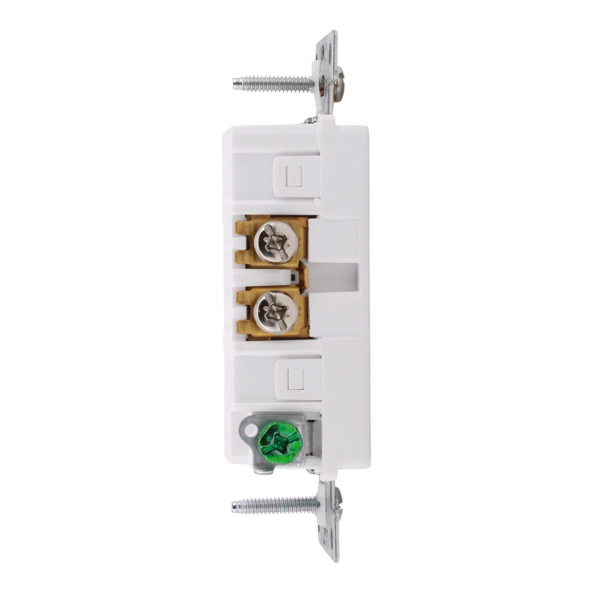 Square D X Series SQR44101WH 15A 125V Tamper Resistant Duplex Outlet White - Image 6