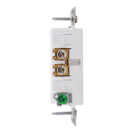 Square D X Series SQR44101WH 15A 125V Tamper Resistant Duplex Outlet White - Image 6