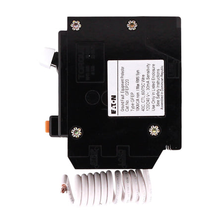 Eaton GFEP, GFEP220, 20A, 2P, 120/240V, GFCI, Pigtail Neutral, Circuit Breaker - Image 7