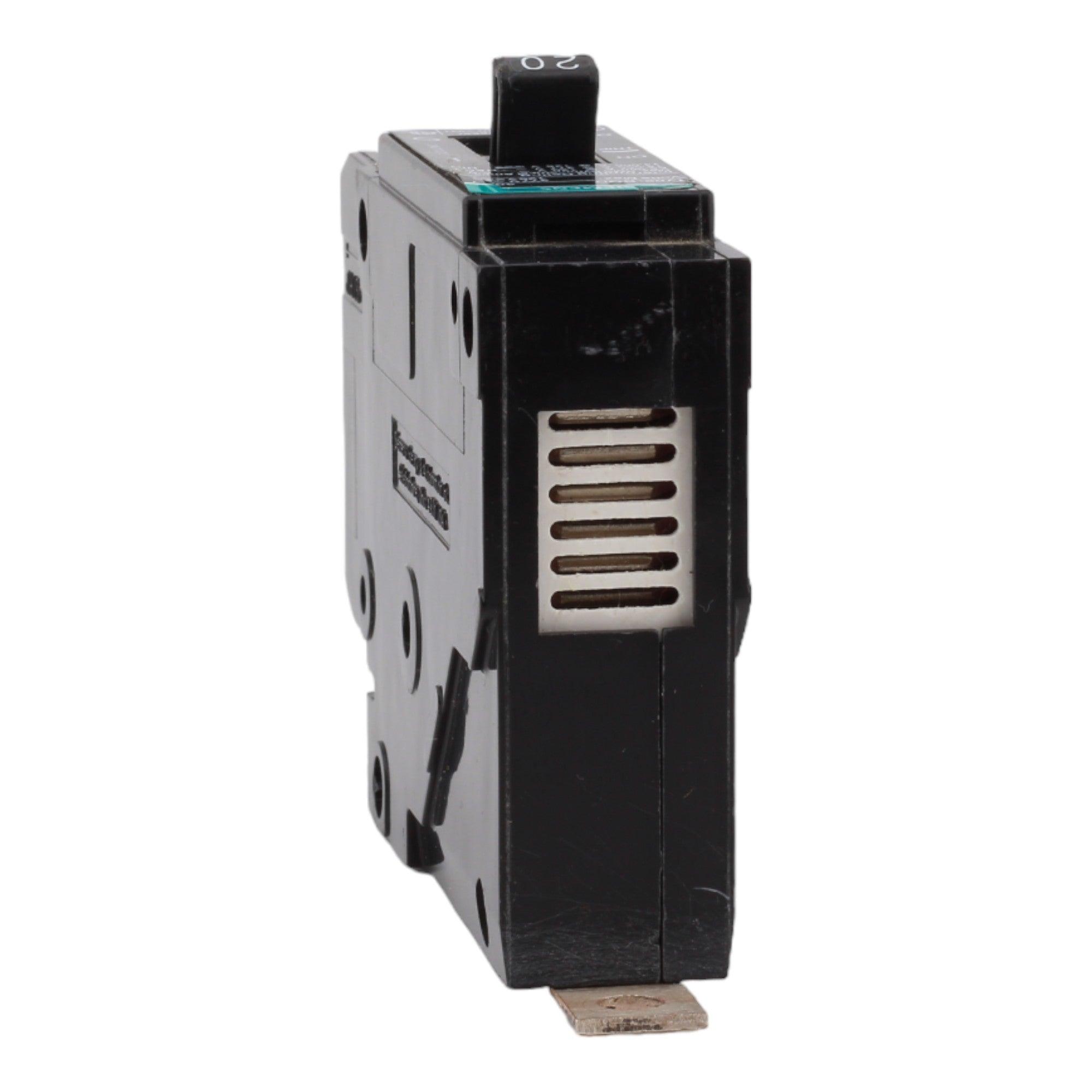 Siemens BQD120 20 Amp Single-Pole Circuit Breaker - 277VAC, 125VDC, 14kA, Bolt-On, UL Listed - Image 8