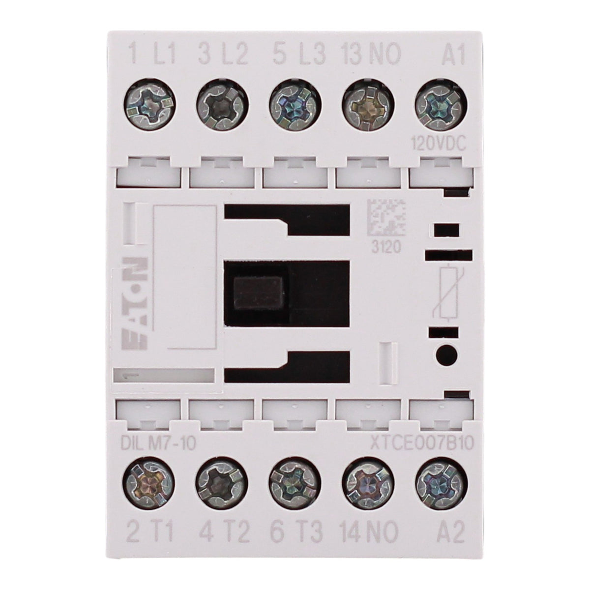 Eaton XT IEC, XTCE007B10AD, 7A, 3-Pole, 690VAC, 120VDC Coil, Full Voltage Non-Reversing Contactor - Image 5