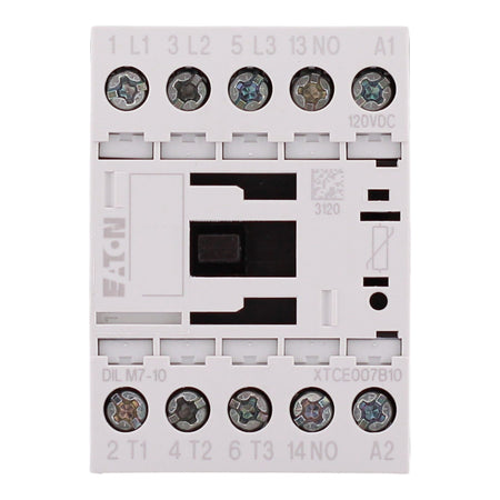 Eaton XT IEC, XTCE007B10AD, 7A, 3-Pole, 690VAC, 120VDC Coil, Full Voltage Non-Reversing Contactor - Image 5
