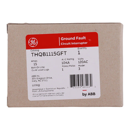 GE Q-Line, THQB1115GFT, 15A, 1P, 120V, GFCI, Bolt-On, Circuit Breaker - Image 3