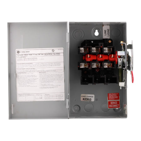 ABB TGN3321 30A 3P 240V Non-Fusible General Duty Safety Switch NEMA 1 - Image 8