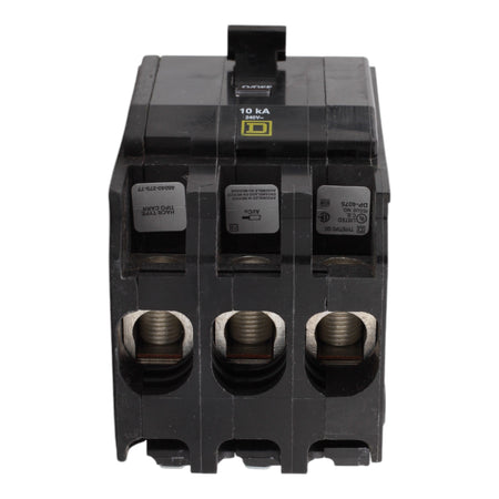Square D QO3100, 100 Amps, 120/240 Volts, Triple Pole, Miniature Circuit Breaker, Standard Trip, Plug-In Mount, for QO Panels - Image 7