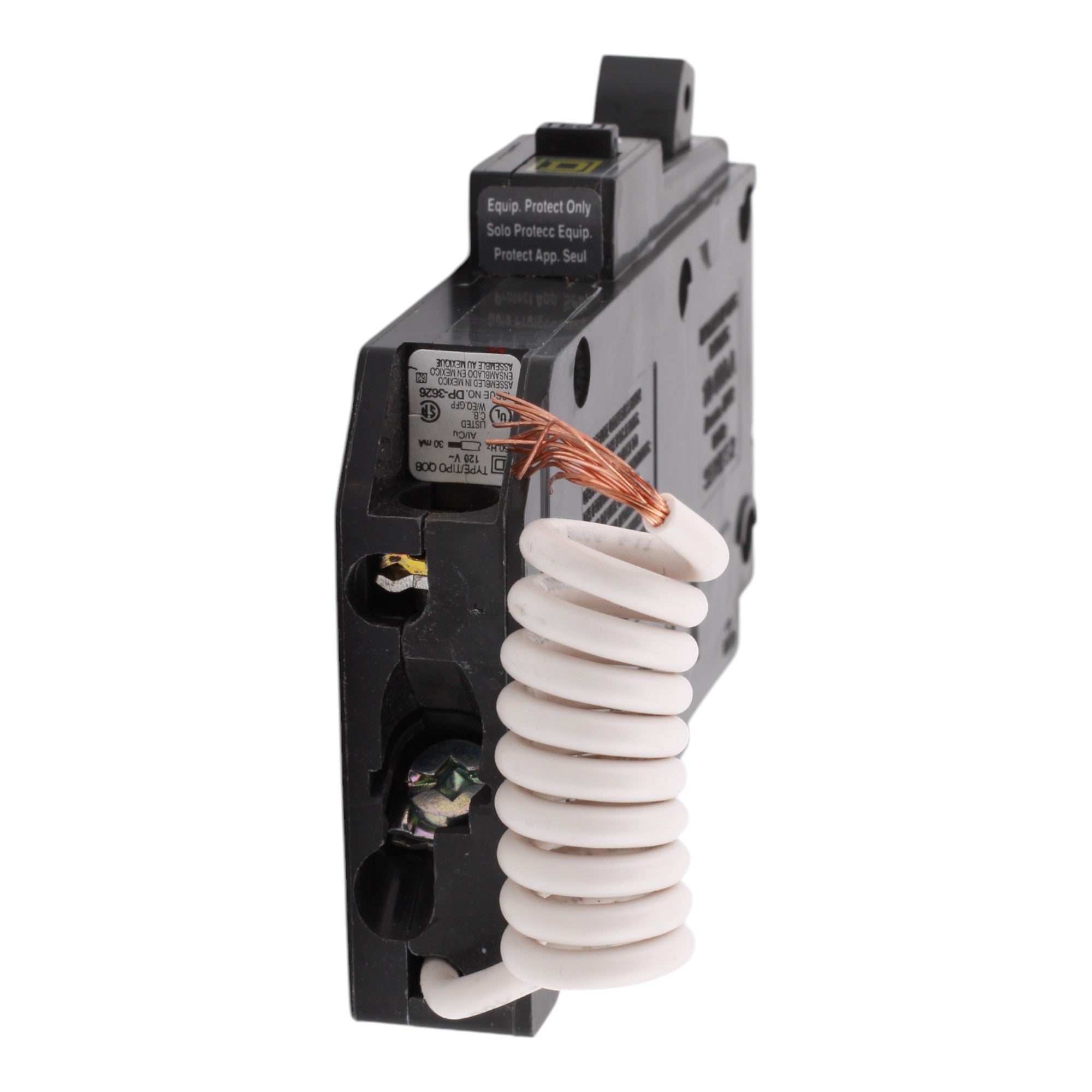 Square D QOB120EPD, 20A, 120V, 1-Pole EPD Circuit Breaker, Bolt-On, for QOB Load Centers - Image 6