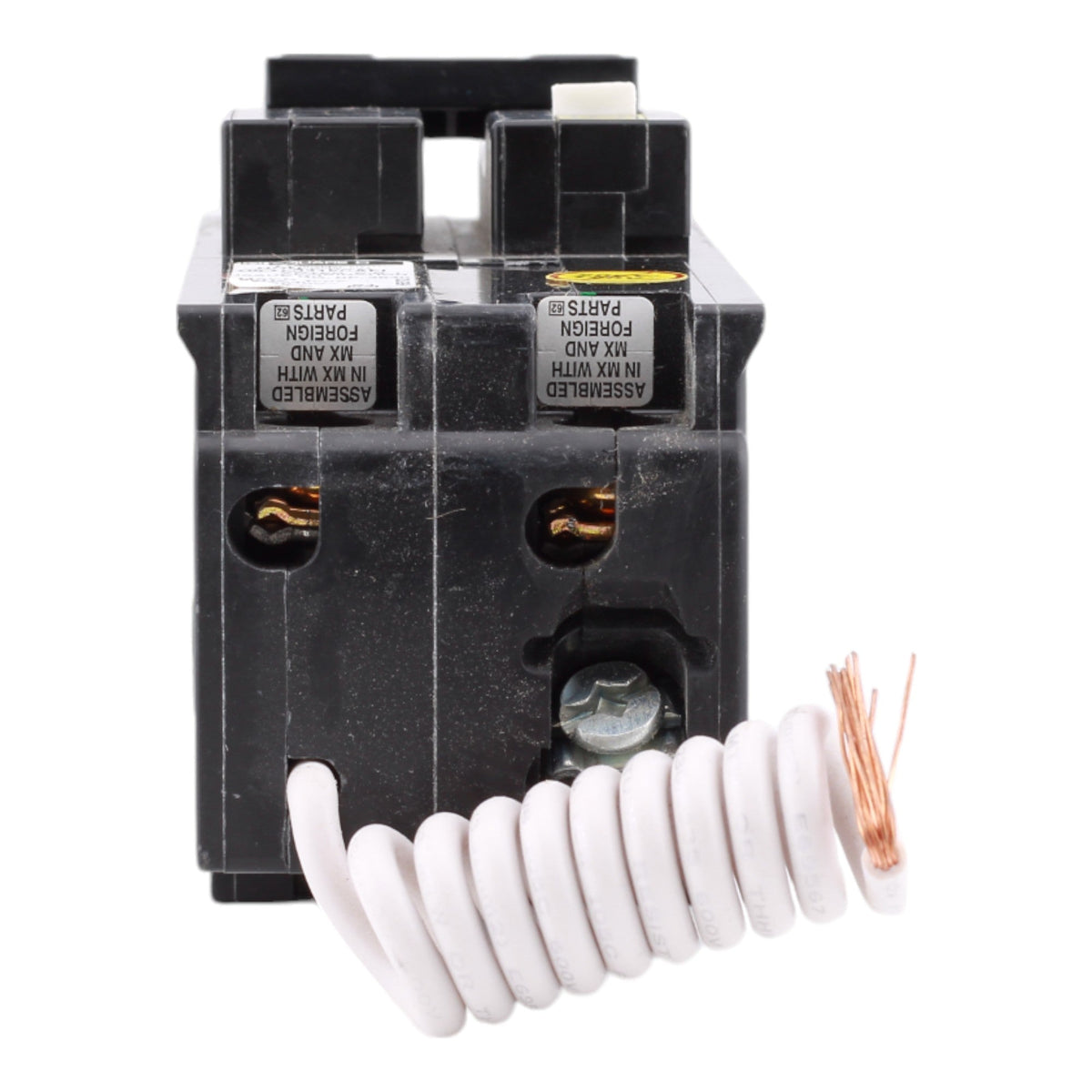 Square D HOM215CAFI 15 Amp Double Pole 120V Pigtail-Neutral AFCI Arc Fault Circuit Breaker UL - Image 7