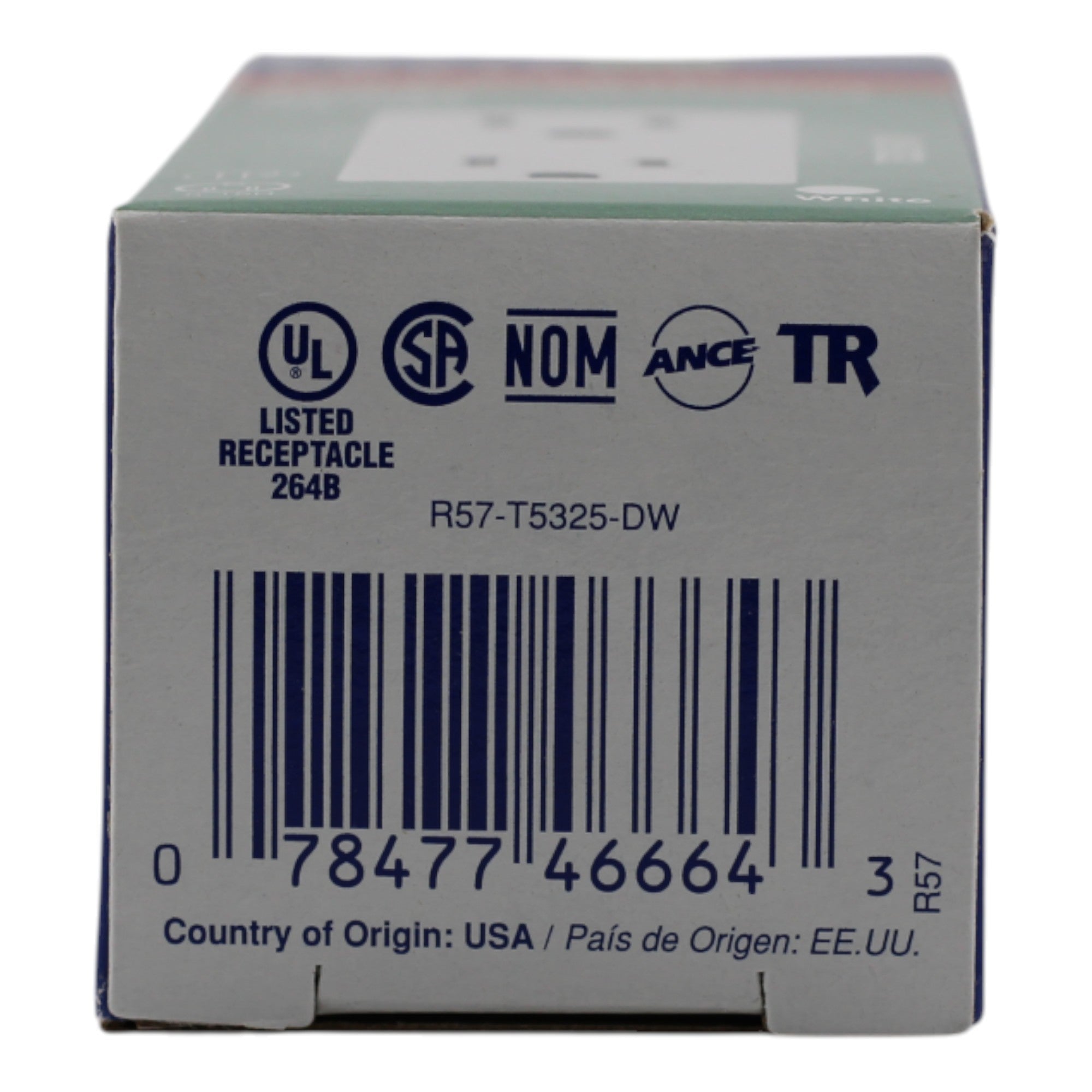 Leviton Decora T5325-DW 15A 125V TR Duplex Outlet - Image 8