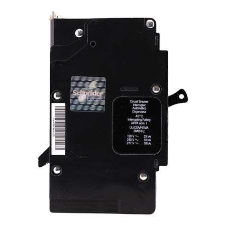 Square D E-Frame, EDB14015, 15A, 1P, 277V, 25kA, Bolt-On, Circuit Breaker - Image 5
