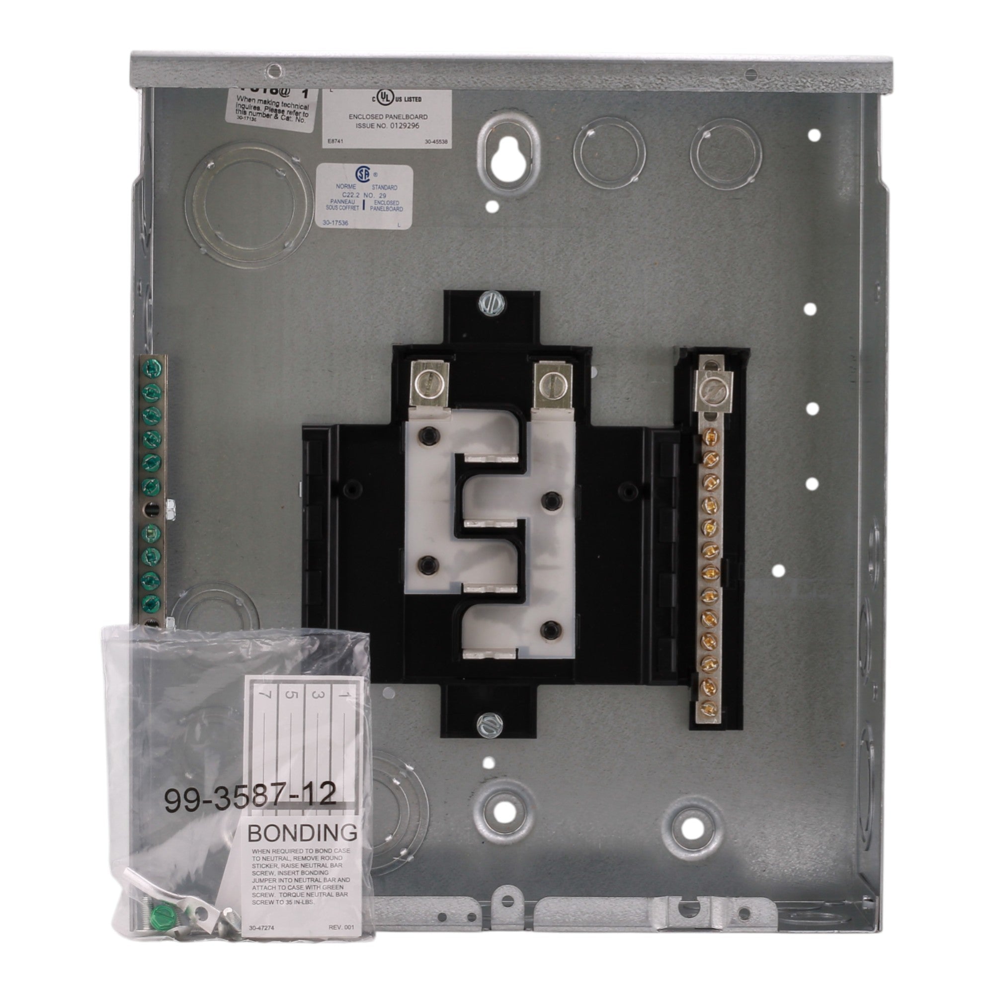 Eaton BR816L125FDGP 125A 8-Space 16-Circuit Indoor Main Lug Loadcenter - Image 9