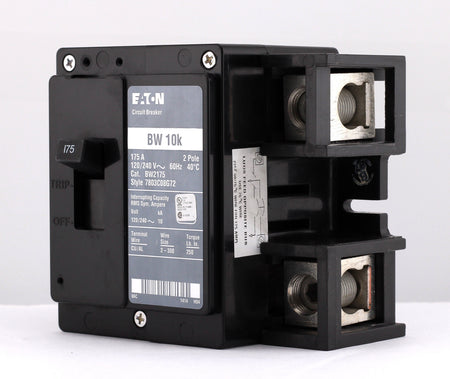 Eaton BR BW2175 175A 2P 120/240V Main Circuit Breaker - Image 2
