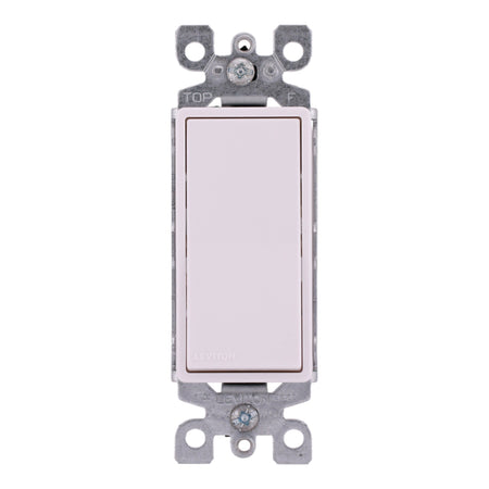 NEW - 10-PACK Leviton Decora, 5603-2W, 15A, 120/277V, 3-Way, AC Quiet Rocker Switch, Grounding, White - Image 5