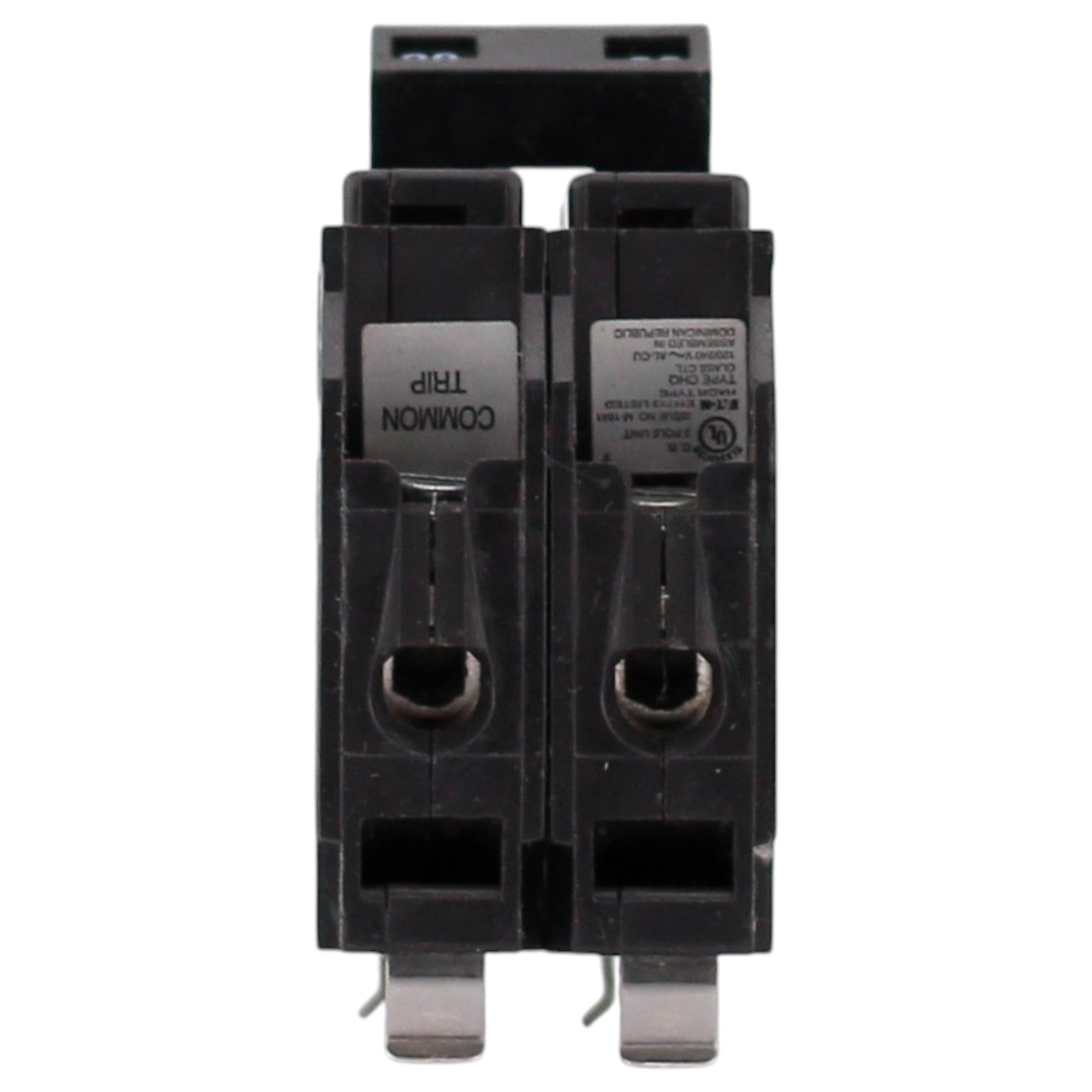 Eaton CHQ, CHQ220, 20A, 2P, 120/240V, Thermal Magnetic, Plug-In, Classified Replacement, Circuit Breaker - Image 6