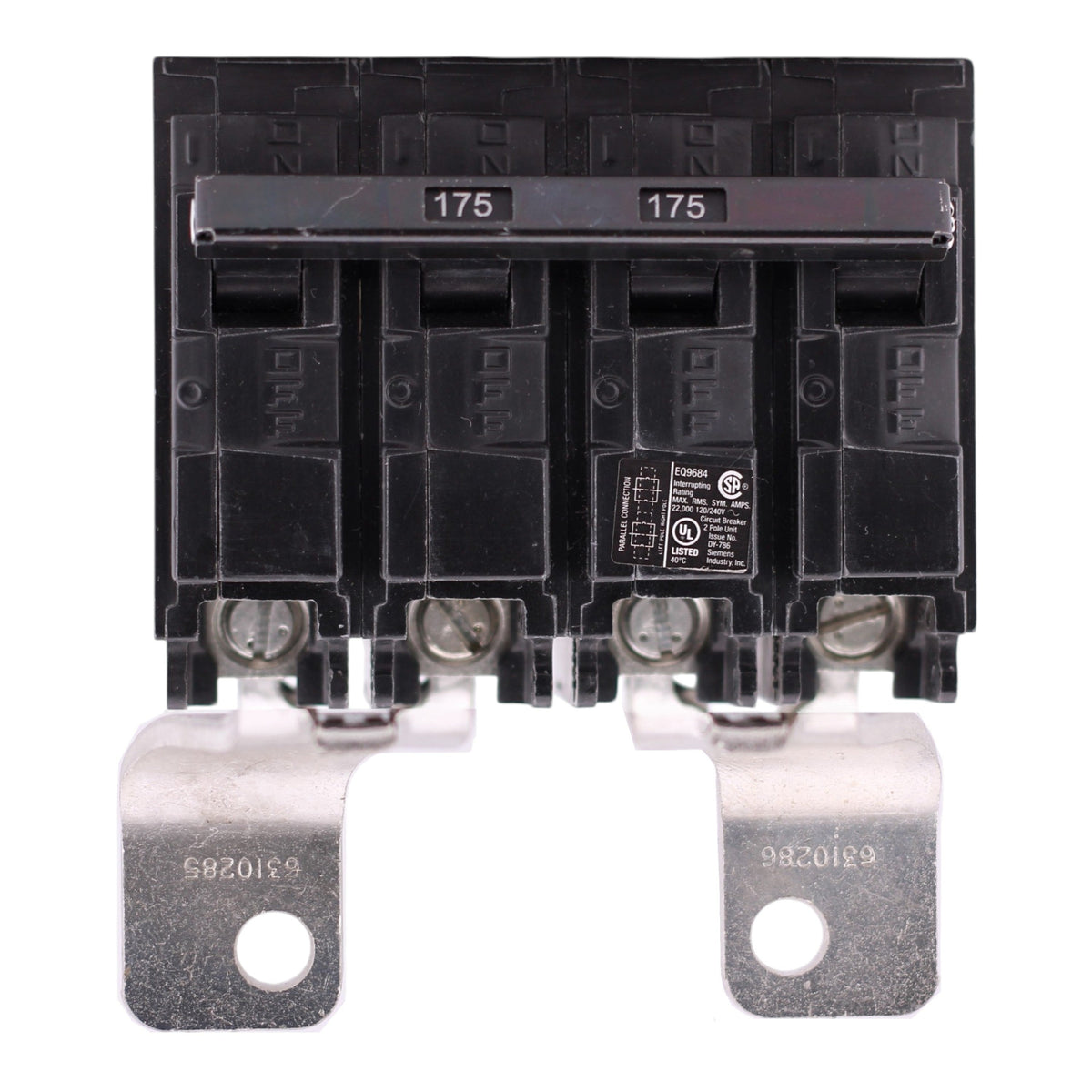 Siemens EQ, MBK175, 175A, 4P, 120/240V, 22kAIC, Main Breaker, EQ9684 - Image 4