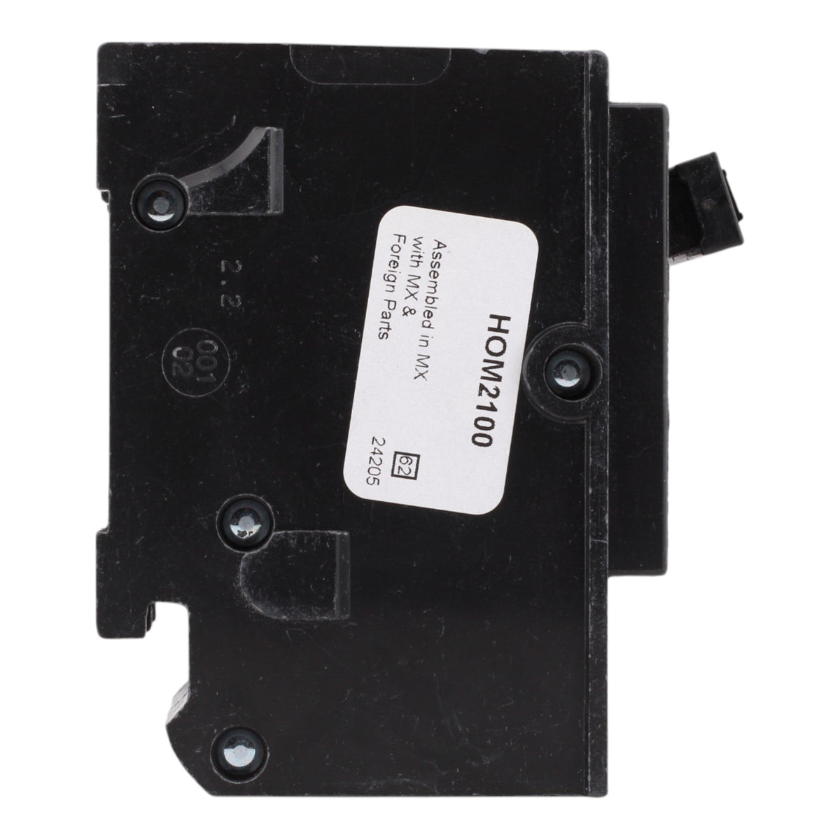 Square D Homeline HOM2100 100A 2P 120/240V Standard Plug-In Circuit Breaker - Image 5