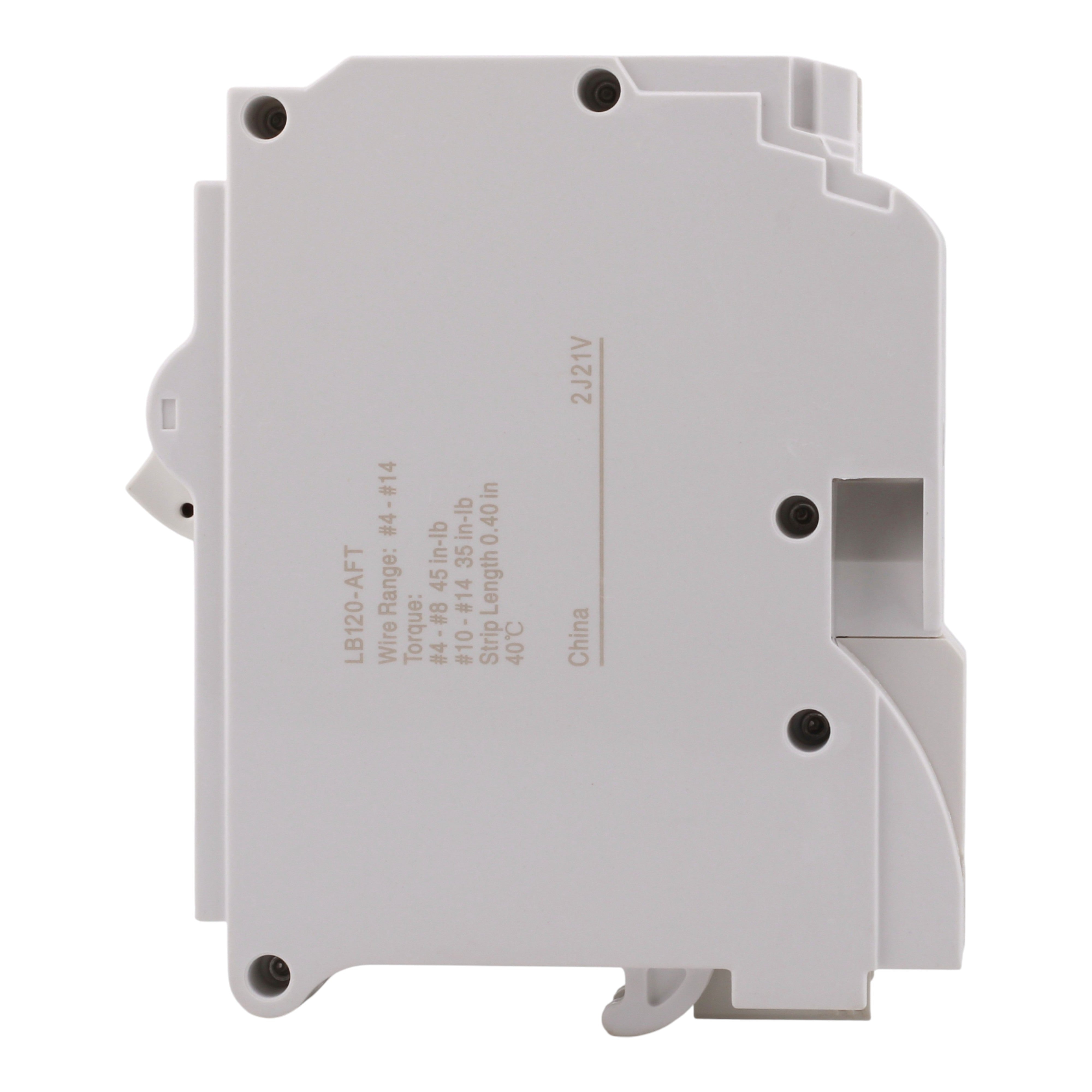 Leviton LB120-AFT 20A 1P 120V AFCI Plug-On Neutral Circuit Breaker - Image 7