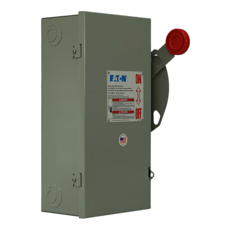 Eaton DH261UGK 30A 2P 600V Non-Fusible Heavy Duty Safety Switch NEMA 1