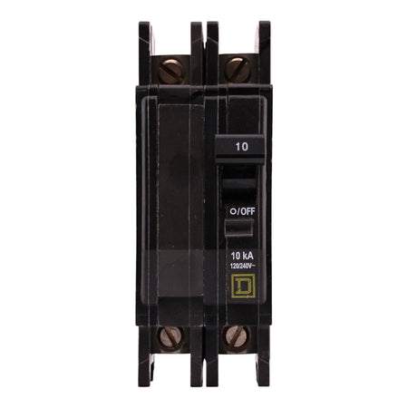Square D QOU, QOU210, 10A, 2P, 120/240VAC, Unit Mount, Miniature Circuit Breaker - Image 4