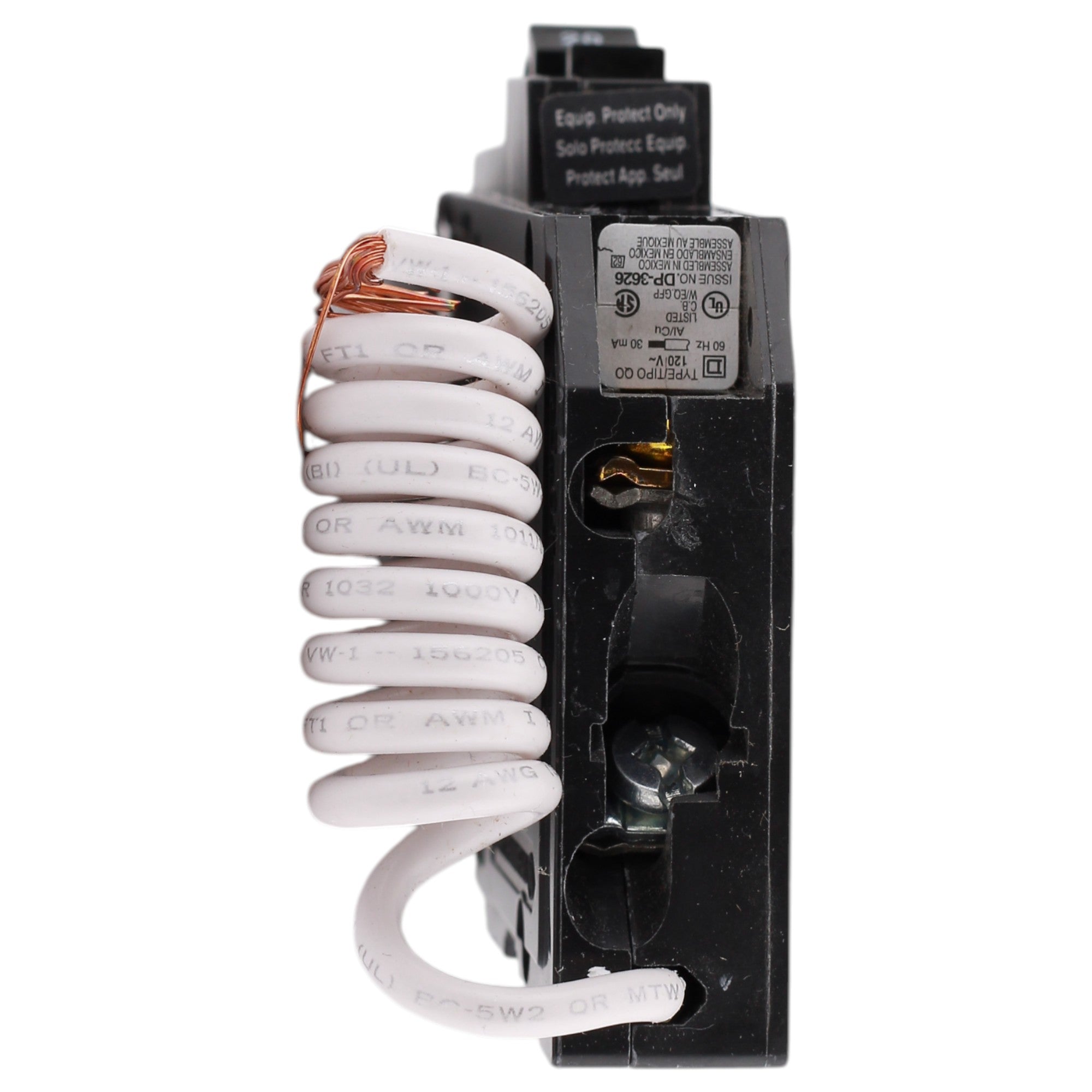 Square D QO, QO120EPD, 20A, 1P, 120V, GFEP, Pigtail Neutral, Circuit Breaker - Image 9
