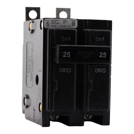 Eaton BAB, BAB2025, 25A, 2P, 120/240V, Bolt-On, Circuit Breaker - Image 9