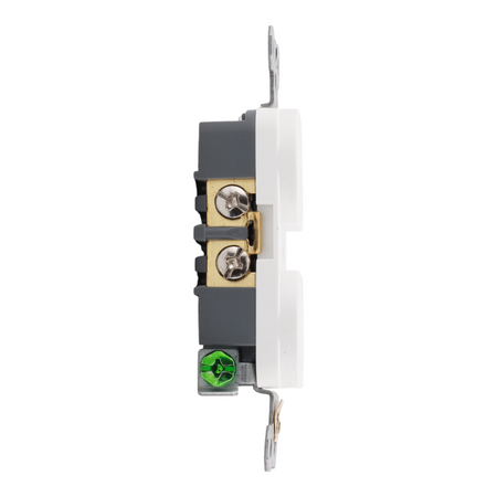 RES POWER 15A 125V Tamper-Resistant Standard Duplex Receptacle cULus listed white - Image 6