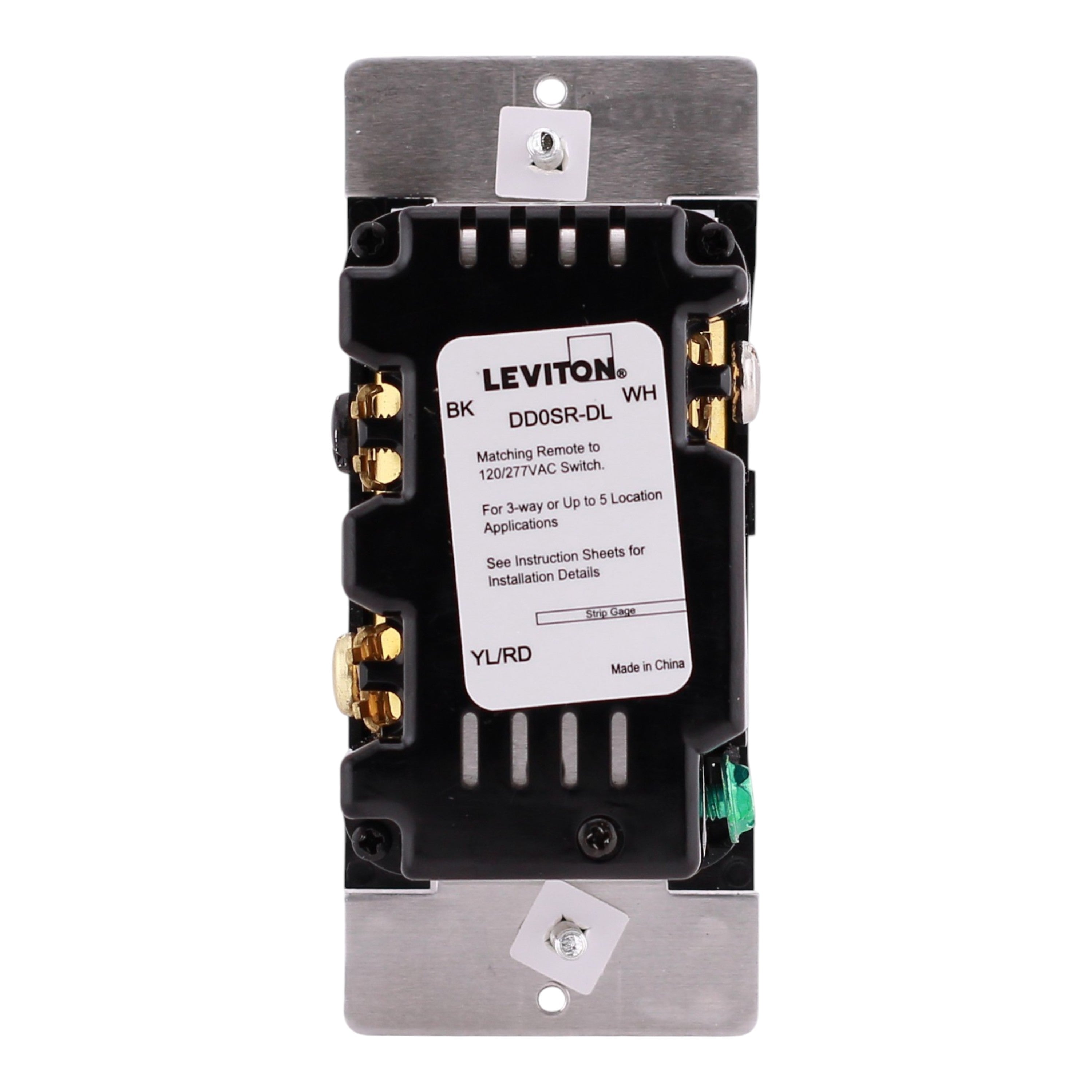 Leviton Decora Smart, DD0SR-DLZ, 3-Pole, 120/277V, Switch Companion, Circuit Accessory - Image 8