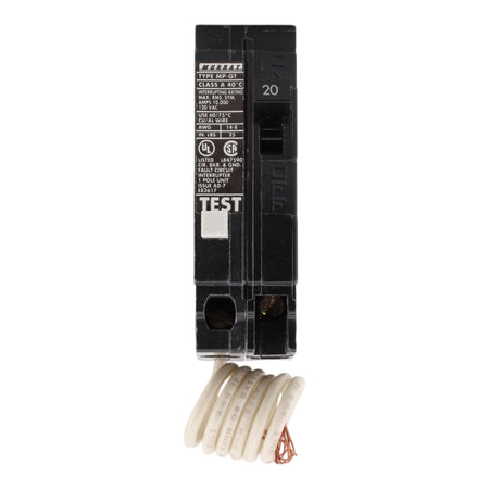 Murray MP120GF, 20A, 120V, 1-Pole GFCI Circuit Breaker, Pigtail Neutral, for Murray and Siemens Load Centers. - Image 2