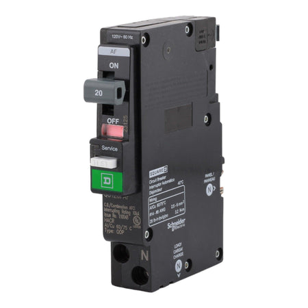 Square D QO QO120PAF 20A 1P 120V AFCI Circuit Breaker - Image 2