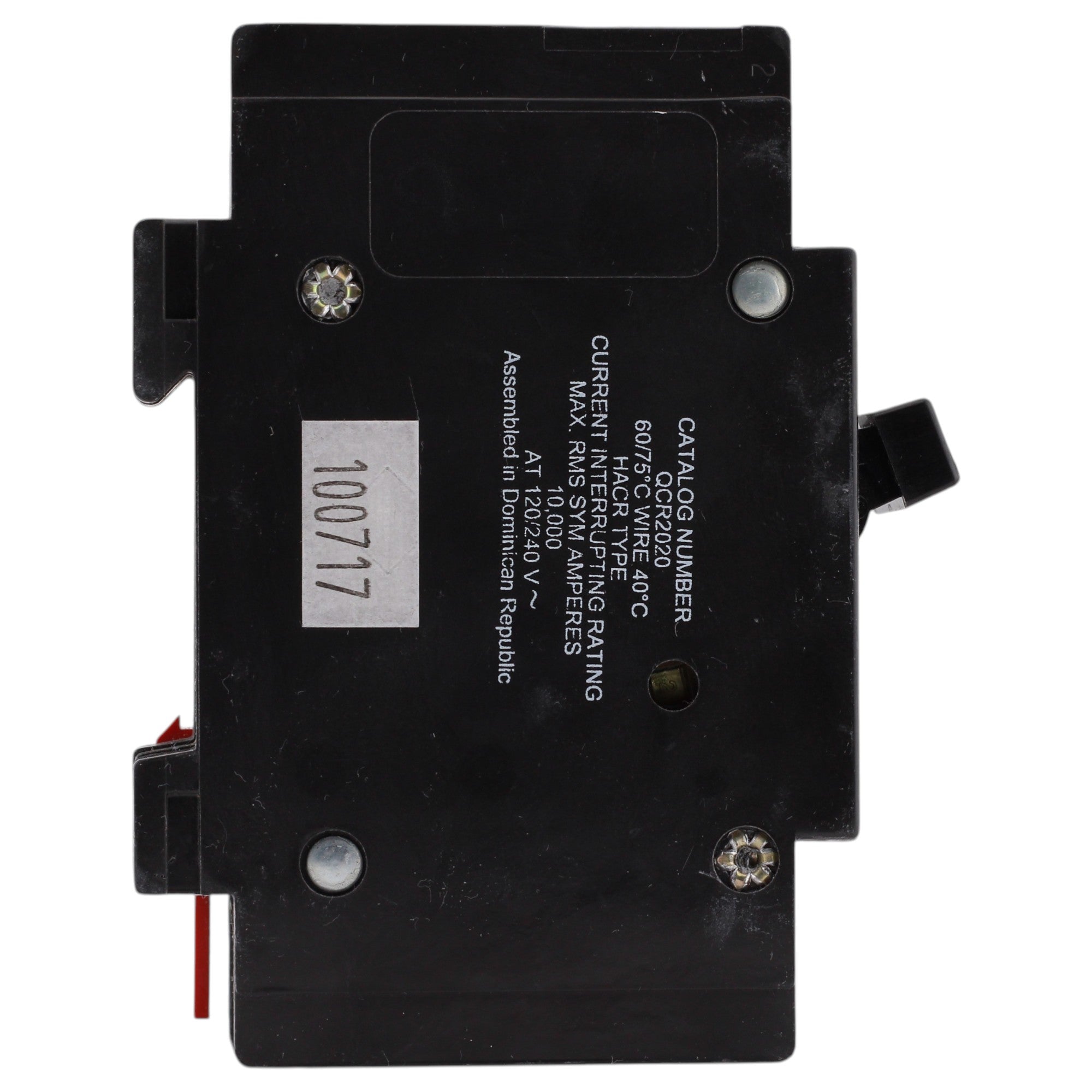Eaton QCR, QCR2020, 20A, 2P, 120/240V, Thermal Magnetic, Circuit Breaker - Image 4
