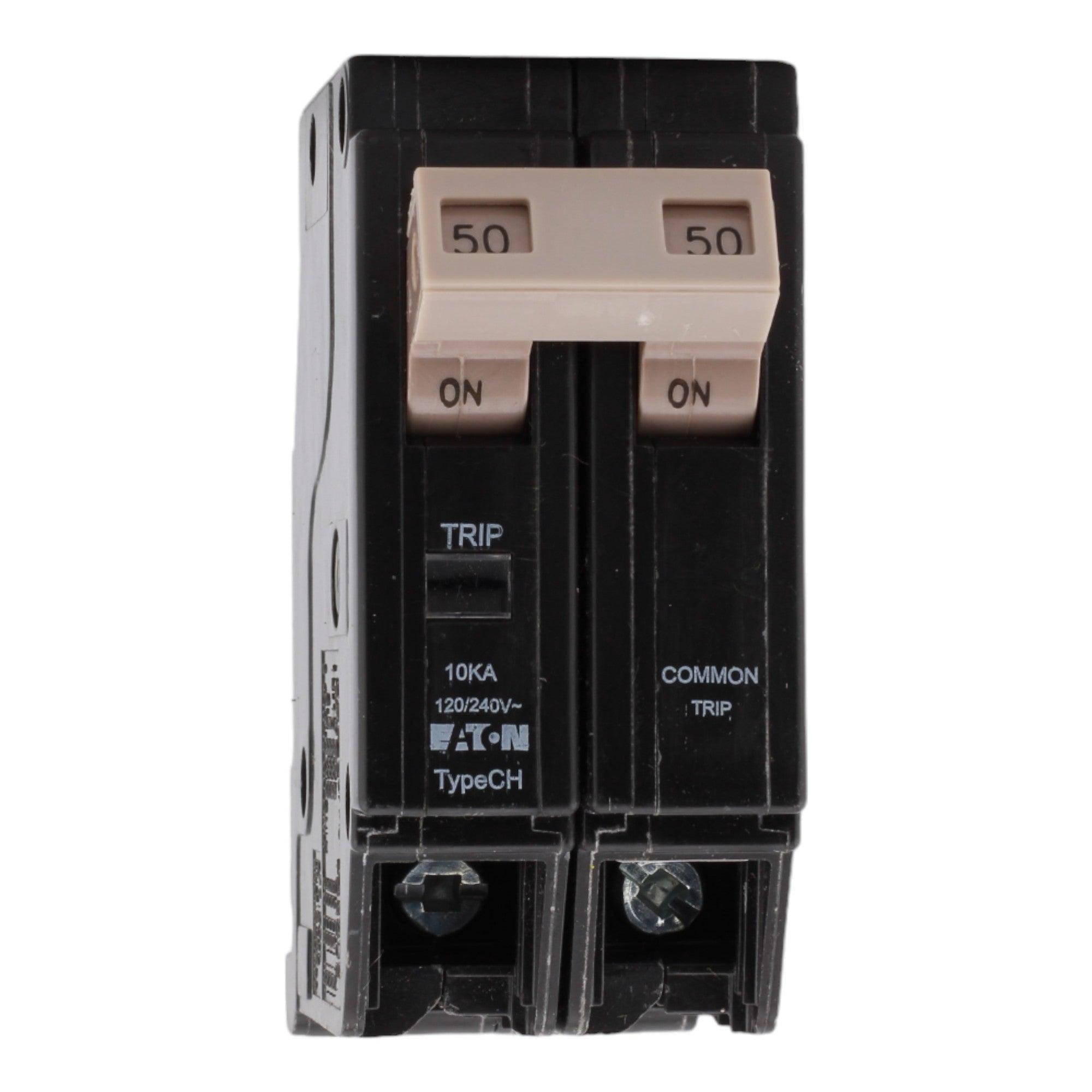 Eaton CH CHF250 50A 2P 120/240V Standard Circuit Breaker - Image 2