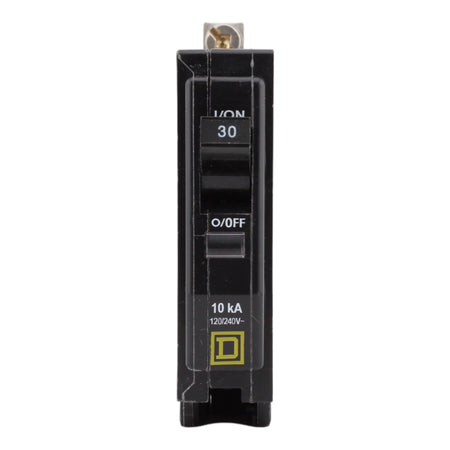 Square D QOB130 30A 120/240V 1-pole Circuit Breaker Bolt-On UL - Image 2