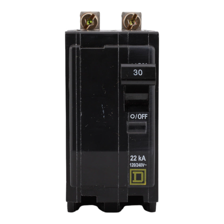 Square D QOB230VH, 30A, 120/240V, 2-Pole, Bolt-On Circuit Breaker, Standard Trip, for Square D Load Centers - Image 2