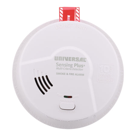 Universal Security Instruments AMI1061SB, Hardwired Smoke and Fire Alarm, 10-Year Battery Backup, Dual Sensor, Interconnectable - Image 3