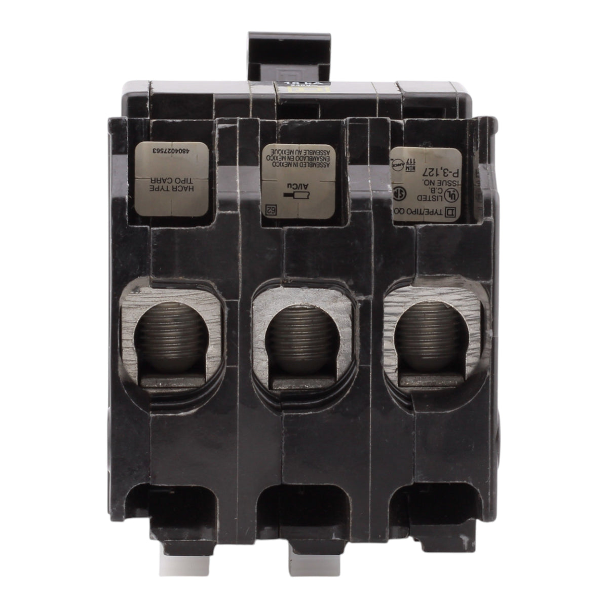 Square D QO QOB3100 100A 3P 120/240V Standard Bolt-On Circuit Breaker - Image 9