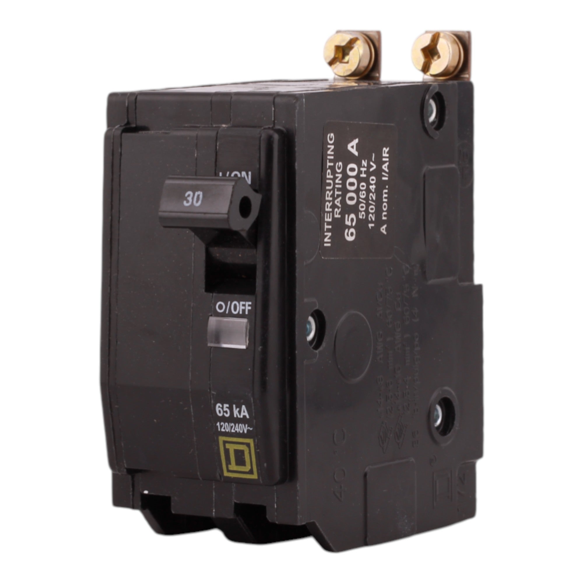 Square D QO QHB230 30A 2P 120/240V Standard Bolt-On Circuit Breaker - Image 3