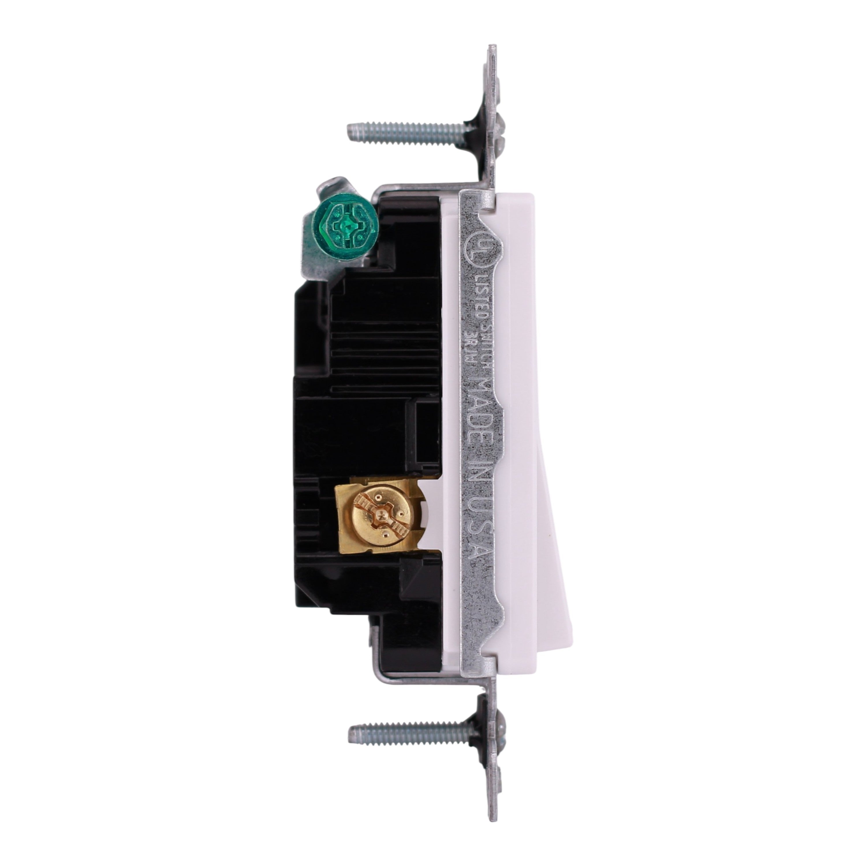 NEW - 10-PACK Leviton Decora, 5603-2W, 15A, 120/277V, 3-Way, AC Quiet Rocker Switch, Grounding, White - Image 6