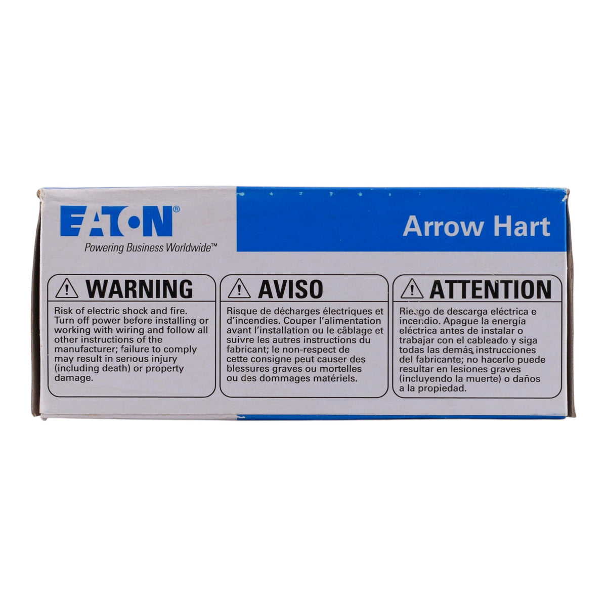 Eaton Arrow Hart, SGFD20W, 20A, 2P, 125V, GFCI, Blankface, Self-Test, Receptacle - Image 10