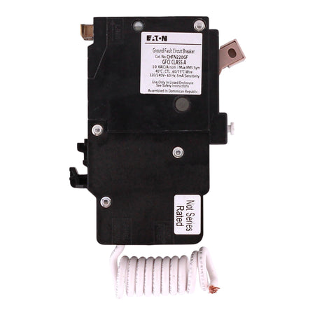 Eaton CH, CHFN220GF, 20A, 2P, 120/240V, GFCI, Pigtail Neutral, Circuit Breaker - Image 7