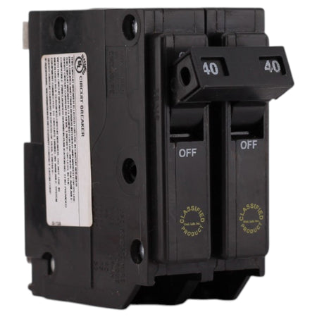 Eaton CHQ, CHQ240, 40A, 2P, 120/240V, Classified Replacement, Circuit Breaker