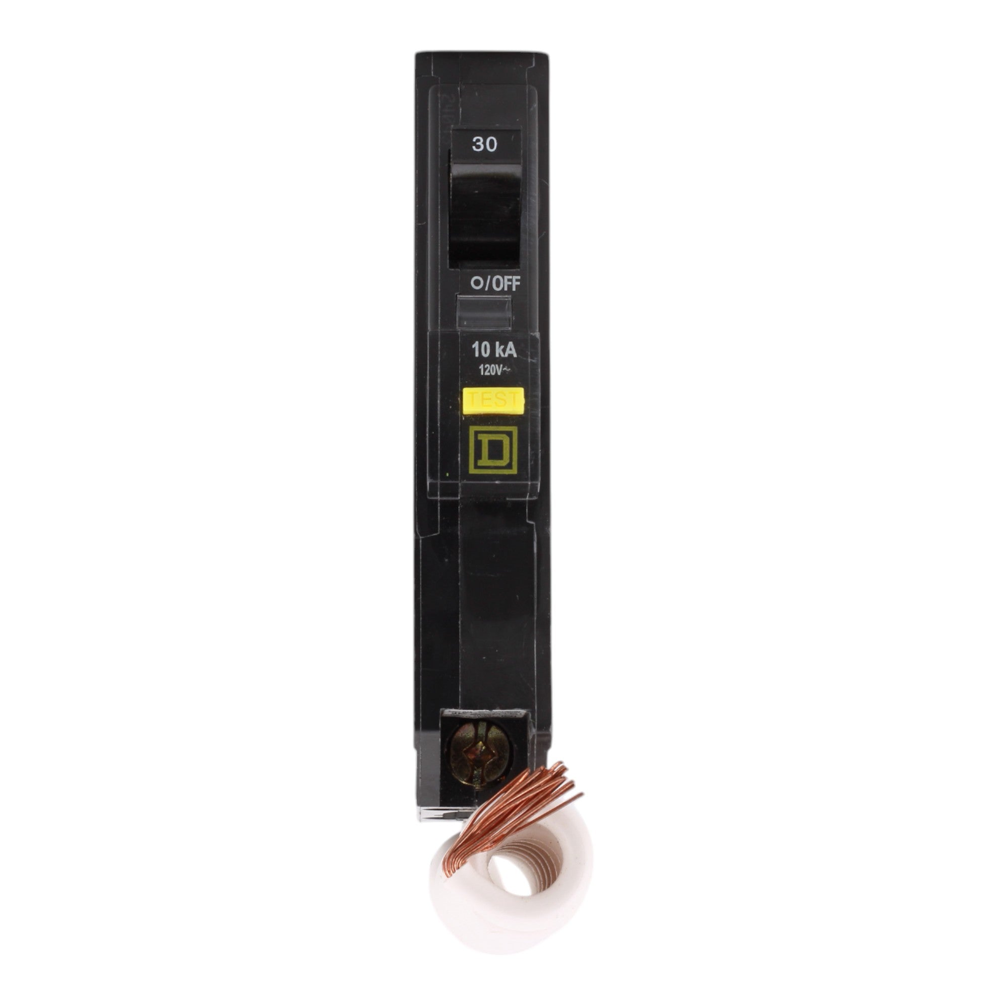 Square D QO130GFI, 30A, 120V, 1-Pole GFCI Circuit Breaker, Plug-In, for QO Load Centers - Image 2