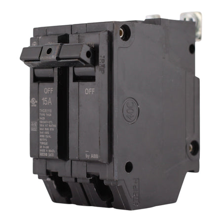 GE Q-Line, THQB2115, 15A, 2P, 120/240V, Bolt-On, Circuit Breaker - Image 2