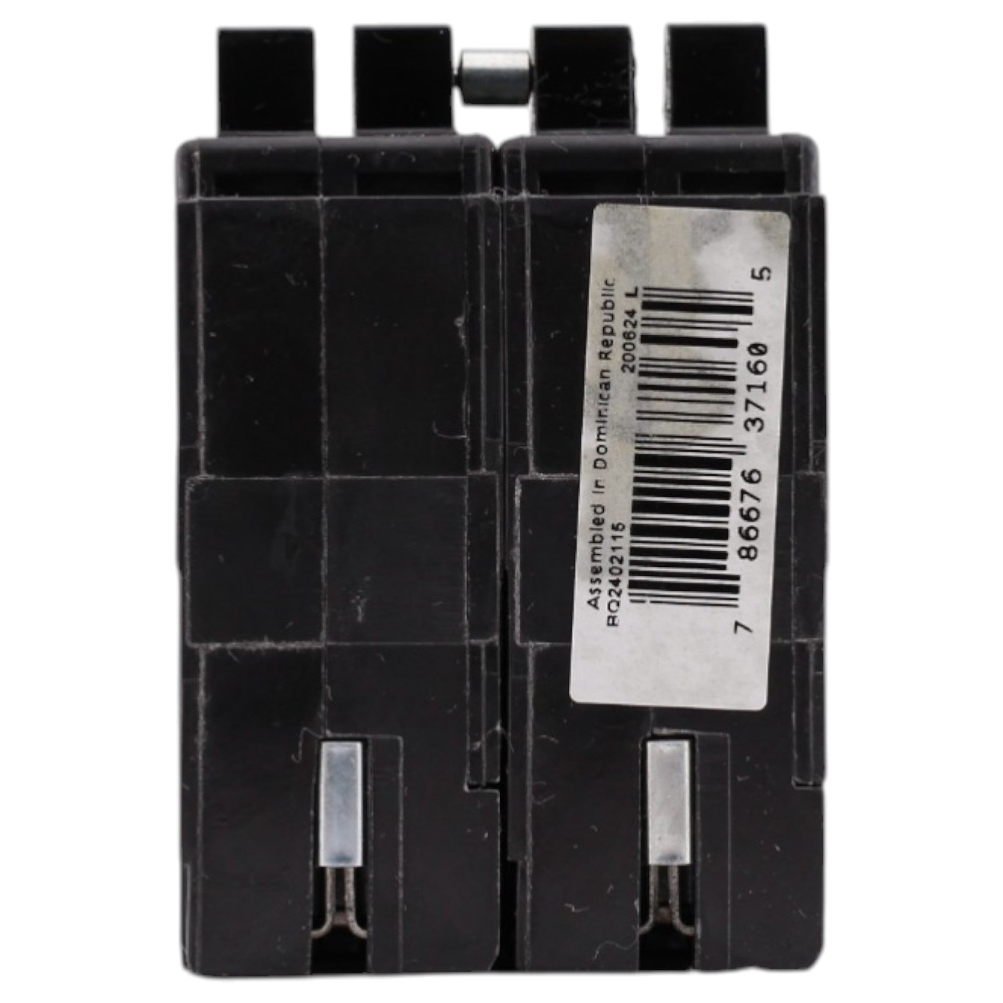 Eaton BR, BQ2402115, 15/40A, 4P, 120/240V, 10kAIC, CTL Quadplex, Plug-On, Circuit Breaker - Image 4