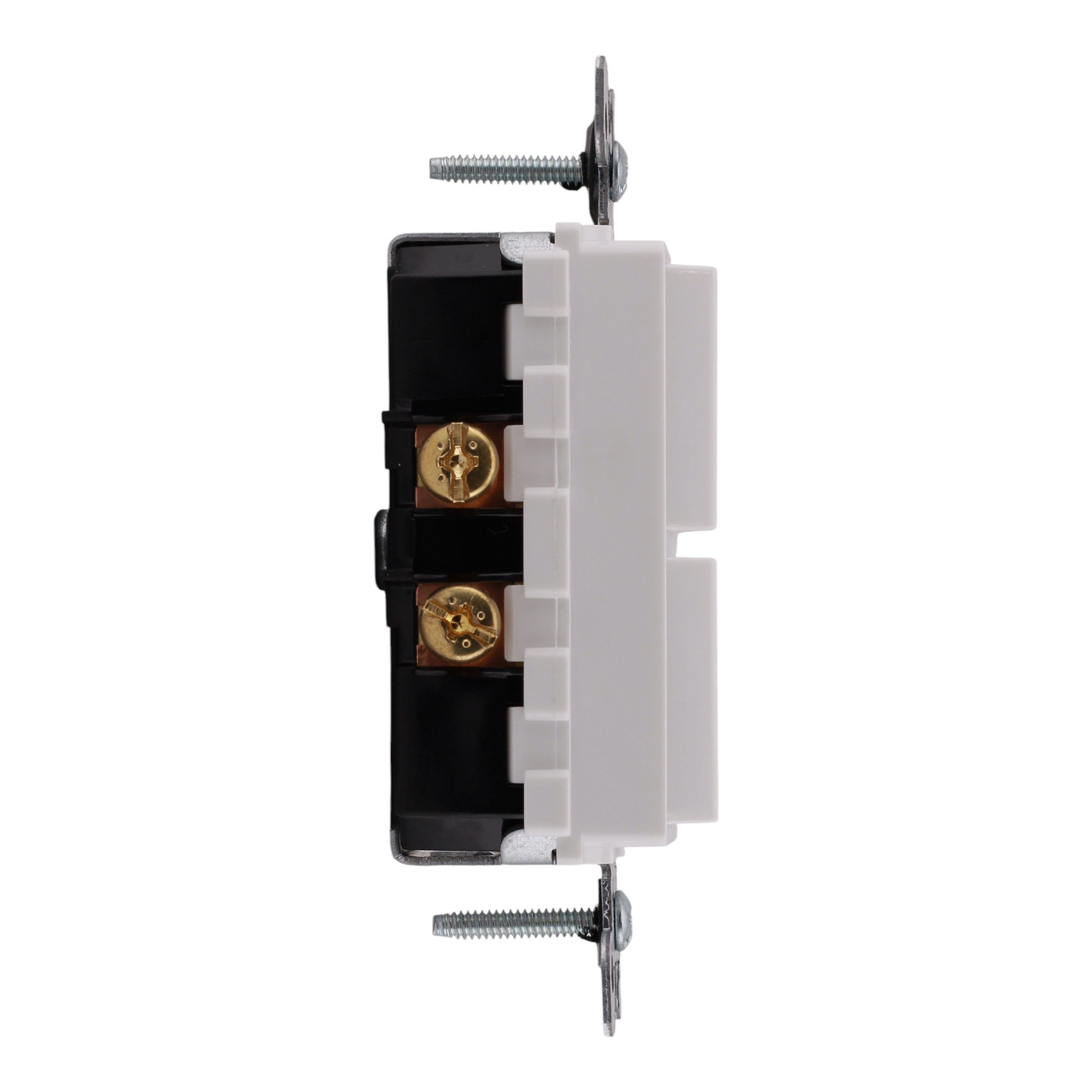 Leviton Decora 5634-W 15A Single-Pole / Single-Pole Combination Switch White - Image 6