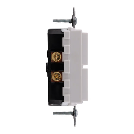 Leviton Decora 5634-W 15A Single-Pole / Single-Pole Combination Switch White - Image 6