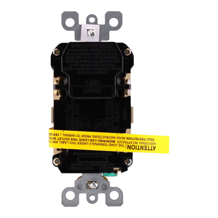 Leviton SmartlockPro, AFTR2-I, 20A, 125V, NEMA 5-20R, Tamper-Resistant, AFCI Outlet, Ivory - Image 8