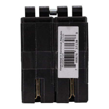 Eaton BR BQ2202120 20A/20A + 20A/20A 4P Quadplex Independent Trip Circuit Breaker - Image 7
