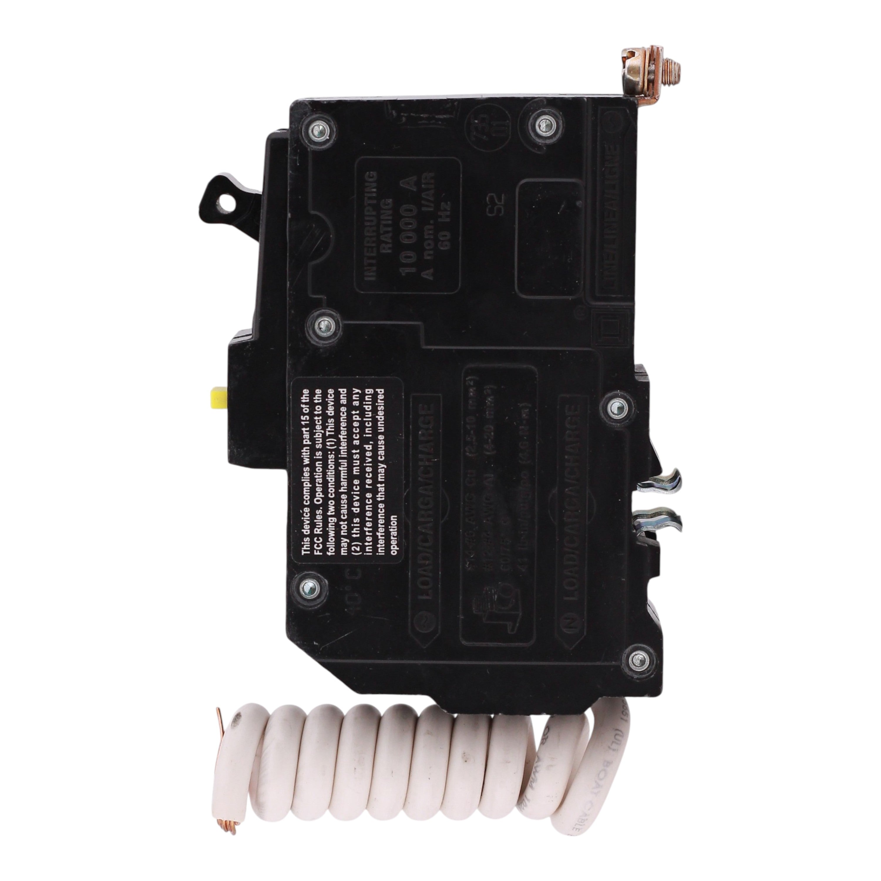 Square D QO QOB240GFI 40A 2P 120/240V GFCI Pigtail Neutral Circuit Breaker - Image 9