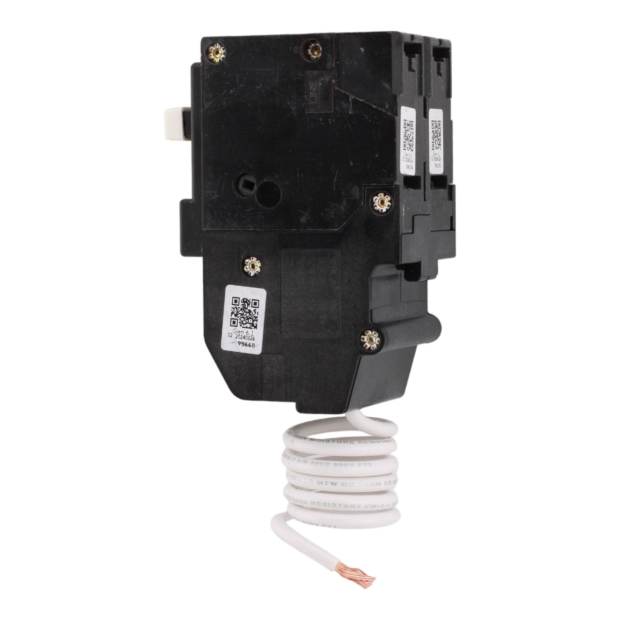Eaton BRN250GF 50 Amp Double Pole 240V Pigtail-Neutral GFCI Ground Fault Circuit Breaker UL - Image 4