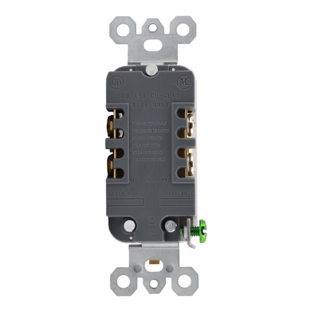 RES POWER 15A 125V Tamper-Resistant Standard Duplex Receptacle cULus listed white - Image 7